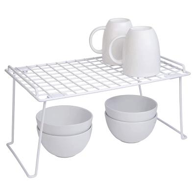 China Stocked Iron wire kitchen for easy storage of dish storage ventilation drying rack for sale