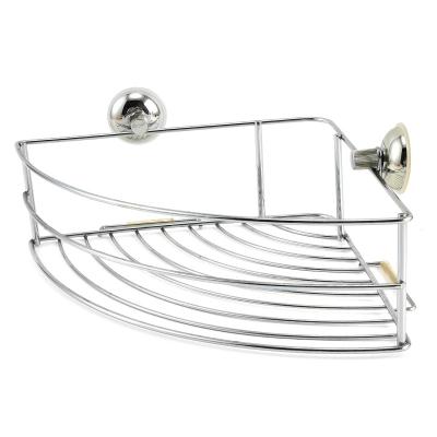 China Bathroom Wholesale stainless steel bathroom simple installation triangle storage rack for sale