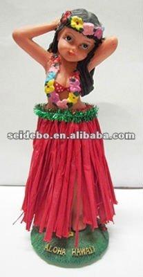 China American Canada Europe the most popular dash polynesian dance doll for sale