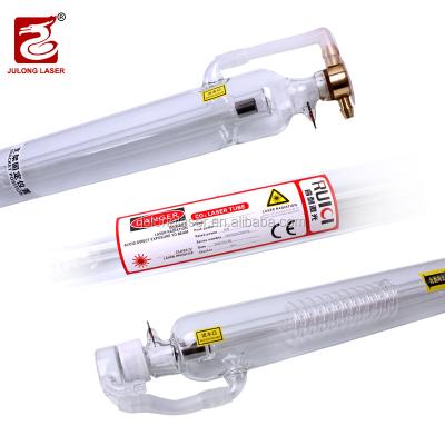 China Hot Sales RUICI Brand 40W 50W 60W 80W CO2 Glass Laser Tube Water Cooled Price for sale