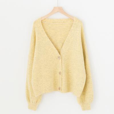 China Breathable Cardigans Sweater Knitted Jacket Girls Tops Chic Women Sweaters Tank Top Knit for sale