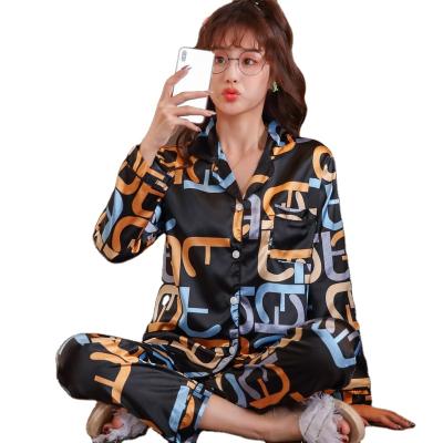 China Hot sales model QUICK DRY pajamas printing sleepwear for women for sale