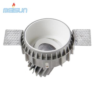 China Modern New Design China Supplier 10w Adjustable Narrow Beam Angle Trimless Led Recessed Downlight for sale