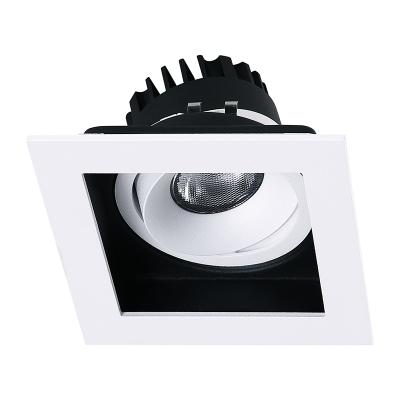 China Traditional Anti-Glare Adjustable Ceiling Recessed COB LED Downlight 7W Beam Angle From Home Office for sale