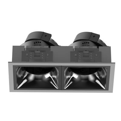 China Modern Size 215*77*68MM Diameter Black 5 Year Warranty GU10 Recessed Ceiling Mounted LED Downlight for sale