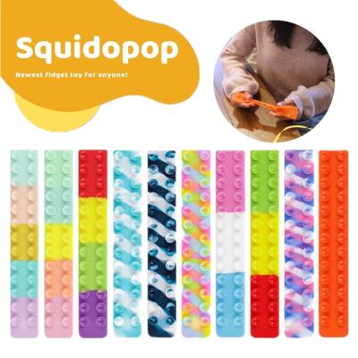 China Stress Relax Tik Tok Hot Sale Silicone Stress Relief Toys 2022 Squidopop Squidopop Toy for sale