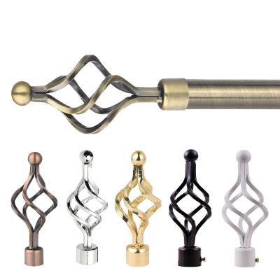 China Zhaoqing Eco-friendly Wholesale Curtain Rod Sets Iron Aluminum Curtain Poles Rods for sale