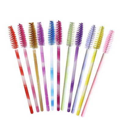 China ZDS Beauty Mascara Sweeps Disposable Reusable Brush Tube Eyelash Brush Tube Replaceable Eyelash Mascara Wand for sale