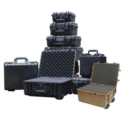 China Storage Carry Bag New Customized OEM ODM Hard Plastic Case With Foam Equipment, Cameras, Plastic Tools Box for sale