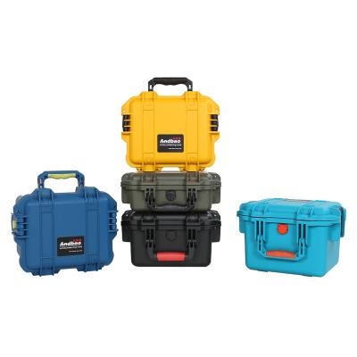 China Waterproof Shockproof Dustproof Customized Waterproof Shockproof Black Hard Plastic Equipment ToolBox Plastic Case for sale