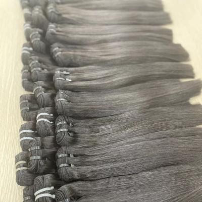 China Curly Curl 12A Grade Raw Hair, Cheap Double Drawn Hair Bundle Deals, Natural Bone Straight Hair Extension Indian Sellers for sale