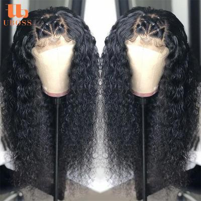 China Jerry Curl Gold Jerry Curly Super Thin Invisible Silky Straight Hairline Swiss Lace Closure Wig for sale