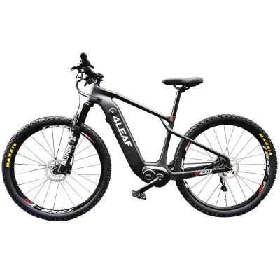 China Carbon fiber Mtb Frame E bike Cheapest carbon ebike 29 inch 48v 250w/350w assistted mountain powerful ebike city electric bicycle for sale