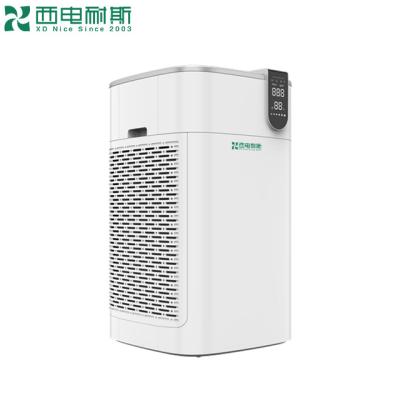 China Dual Gravity Duct Patent CADR 1000 Household Smoke Cleaner Smart Extra Large Spiral Air Purifier with H13 Hepa PM 2.5 Carbon Filter for sale