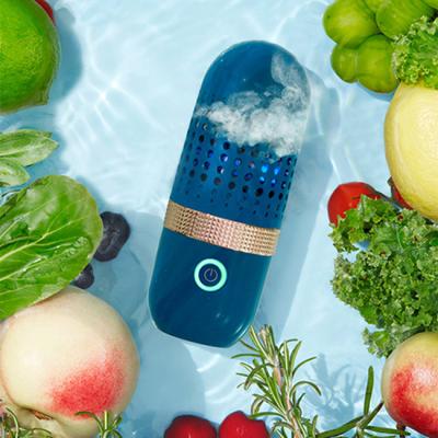 China 99.9% Cordless Smart Sterilizer Seal Sterilizer Portable Food Capsule OEM Fruit And Vegetable Scrubber for sale