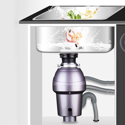 China Intelligent Air Switch Control Kitchen Garbage Removal Household Sink Food Waste Disposers Machine With 220V 1 HP Compact for sale