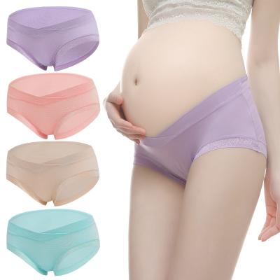 China Breathable Cotton Maternity Panties Pregnancy Support Underwear Panties For Pregnant Women for sale