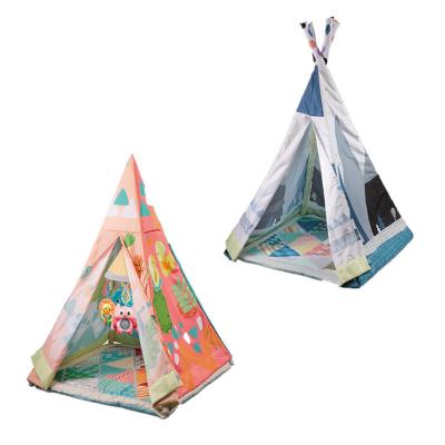 China Toy Popular Kids Indoor and Outdoor Foldable Toy Tent Kids Teepee Tent Children Inflatable Game Room Tent for Children with Pillow for sale