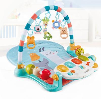 China Kids Gift Baby Toys 0 6 Months Baby Gyms Play Mats Piano Gym Projection Musical Activity Center Kick and Game Playing Mat for sale