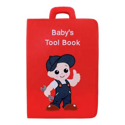 China Early Education Montossori Early Education Jollybaby Montessori Book Cloth Equipment for Preschool Baby Book Cloth Training for sale