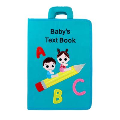 China Jollybaby First Learning Material Preschool Cloth Book Baby's First Education Textbook Cloth Book for sale