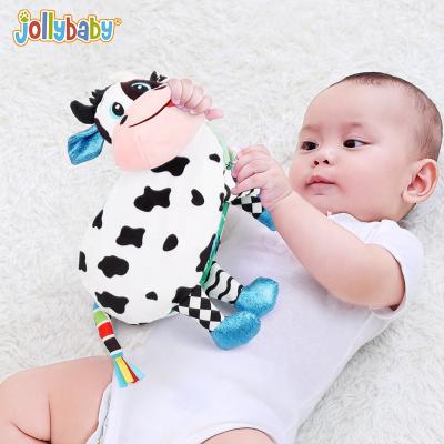 China Educational Early Education Cloth Book Jollybaby Montessori Autism Toys Cloth Book For Baby for sale