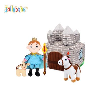 China Early Education Jollybaby Baby Toy Castle Costume, Lovely Vivid Baby Toys Help Your Baby Develop Intellectually for sale