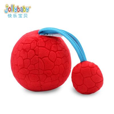 China Educational Grip Training Jollybaby Montessori Plush Cloth Ball Toys for Toy Bebe for sale