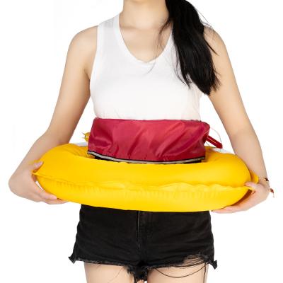 China manual & High quality automatic belt type inflatable waist life inflatable life jacket for sale for sale