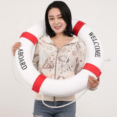 China Wholesale High Quality Oxford Cloth Life Buoy Ring Decorative Life Buoy Oxford Cloth Lifebuoy For Swimming Pool for sale