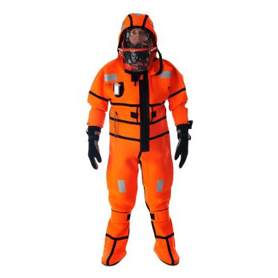 China High Quality Neoprene Fabric SOLAS Approved Immersion Suit With Light And Whistle For Life Raft Lifeboat for sale