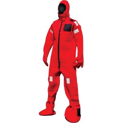 China Factory Direct Hot Sale EC/CCS Neoprene Fabric Water Safety Insulated Marine Lifesaving Immersion Suit For Emergency Rescue for sale