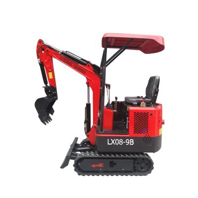 China Building Material Shops Loongsheen 0.8 Ton Towable Professional Mini Excavator LX08-9B for sale