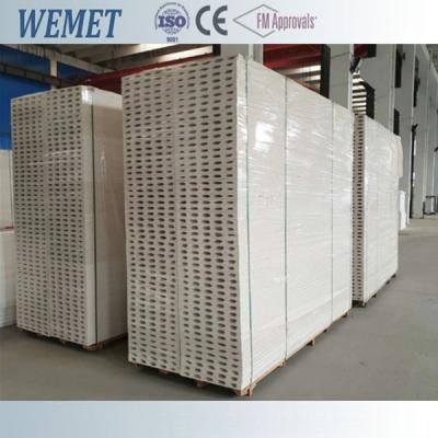 China clean magnesium oxysulfate purification sandwich panels for clean room ceiling and walls for sale