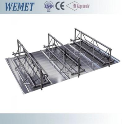 China Hot-dip galvanized steel bar truss floor deck for steel structure building for sale