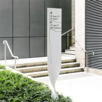 China Display pylon sign business hot sale standing advertising reception decoration or advertising led signs for sale