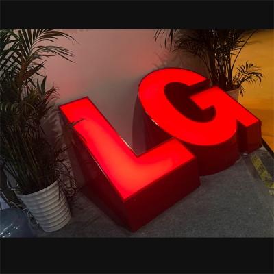 China Eco-friendly Customized Outdoor LED Channel Letters Store Signage Letter Frontlit Letters for sale