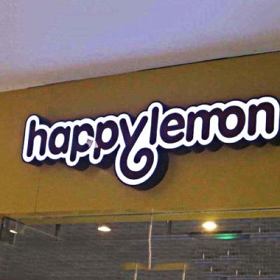 China Eco-friendly Manufacturer Customized Illuminated Marquee Letters Signs LED Frontlit Letters for sale