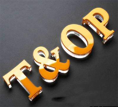 China Buildings Decorations Letter Custom Acrylic Channel Alphabet Hot Sale Acrylic Logo for sale