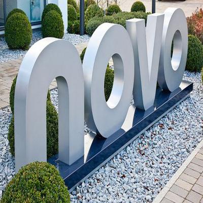 China New Europe Decoration Sculpture Landscape Yard Landscaping Huge Abstract Letters for sale