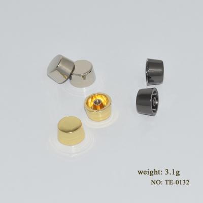 China Hot Selling Metal Bag Hardware Bucket Shape Nail Bag Metal Screw Rivet Nickel Free Decorative Button for sale