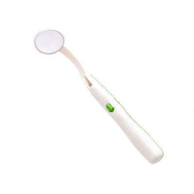 China LED Dental Equipment Stomatoscope Home Care Teeth Intraoral Mirror With LED for sale