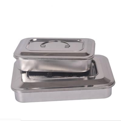 China Portable Dental Implant Tool Box Stainless Steel Instrument Tray Multifunctional FRP Box Dish for sale