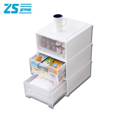 China New classic/postmodern transparent type storage box household clothes drawer plastic clothes matching box wardrobe underwear storage box for sale