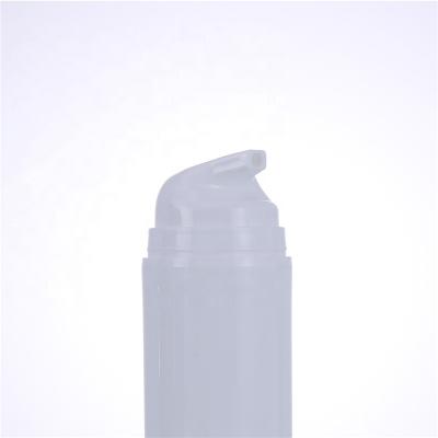 China Cosmetic Round Shape Plastic Cosmetic Containers Vacuum To Bottle Custom Color for sale