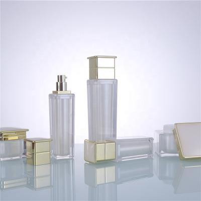 China 15g 30g 50g Wholesale Empty Luxury Cosmetic Containers Acrylic Cream Cosmetic Jar for sale