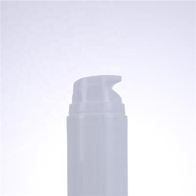 China Natural White Body Lotion Travel Spray Luxury Pump Bottle Airless Cosmetic for sale