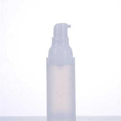 China Popular PP Spray Makeup Travel Bottle 50ml Airless Cosmetic Bottles Luxury for sale