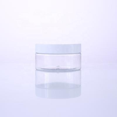 China Eco-friendly Cosmetic Packaging Plastic PET Cosmetic Jar For Skin Care Cream for sale