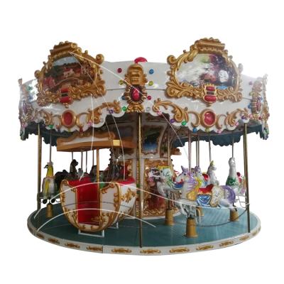 China FRP+Steel CE Certificated Merry Cheap Price Go Round Carousel Horse For Sale for sale